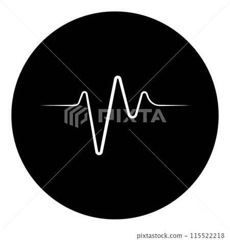 sound wave music logo 115522218