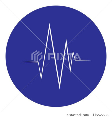 sound wave music logo 115522220