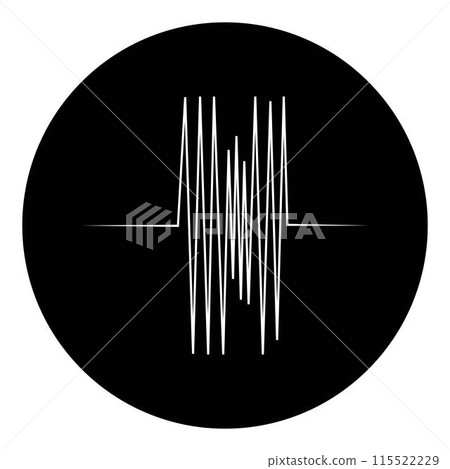 sound wave music logo sound wave music logo 115522229