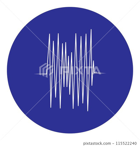 sound wave music logo sound wave music logo 115522240