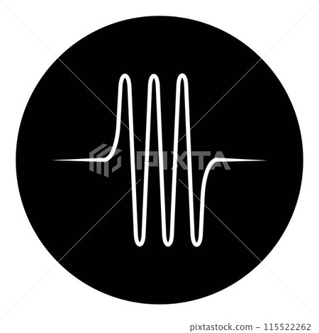 sound wave music logo 115522262