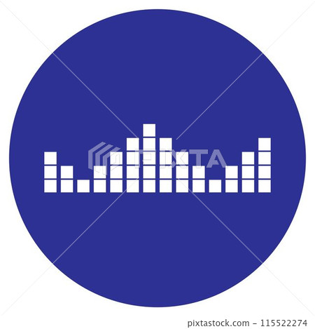 sound wave music logo sound wave music logo 115522274