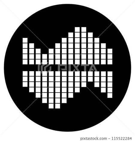 sound wave music logo sound wave music logo 115522284