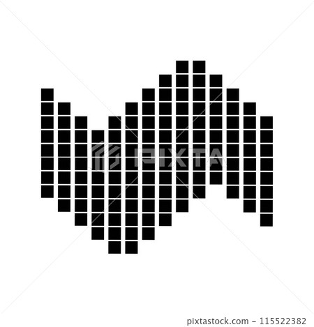 sound wave music logo vector template sound wave music logo vector template 115522382
