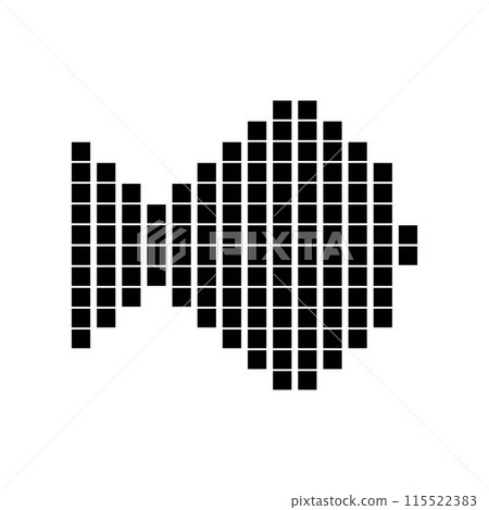 sound wave music logo vector template sound wave music logo vector template 115522383