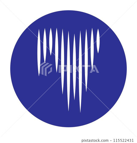sound wave logo 115522431