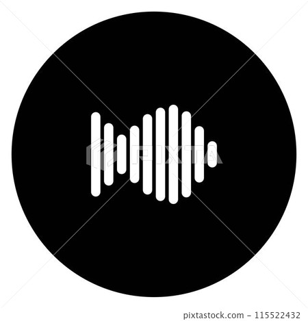 sound wave logo sound wave logo 115522432