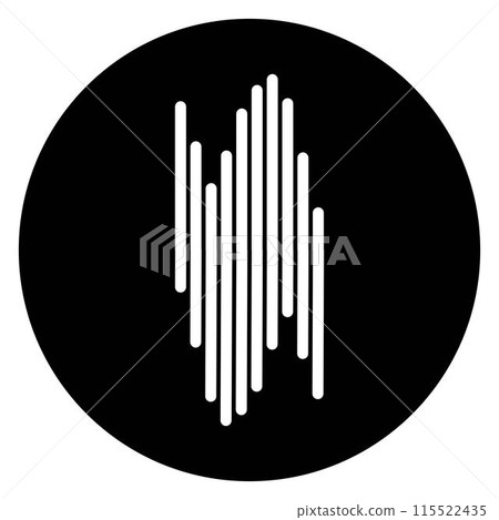 sound wave logo sound wave logo 115522435