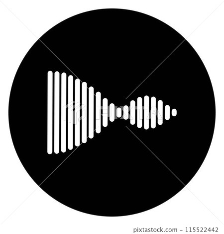 sound wave logo 115522442