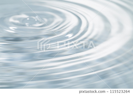 Drops of water falling on the surface of the water. 115523264