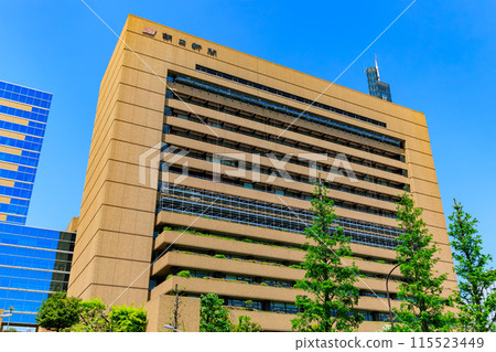 Asahi Shimbun Tokyo Headquarters in Tsukiji, Chuo Ward, Tokyo Asahi Shimbun Tokyo Headquarters in Tsukiji, Chuo Ward, Tokyo 115523449