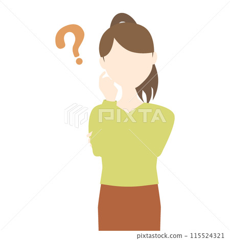 Women who have doubts 115524321