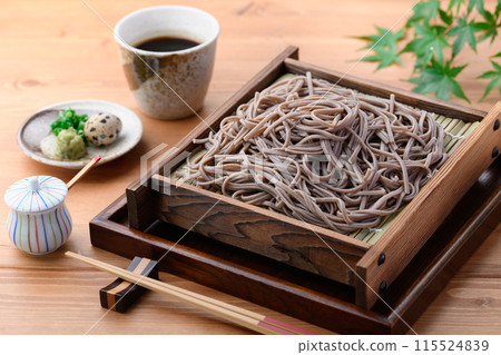 扎魯蕎麥麵（調味料：蔥花、鵪鶉蛋、芥末） 115524839