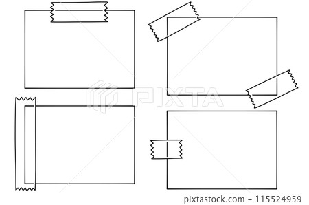 寬鬆簡單的紙套線描 115524959