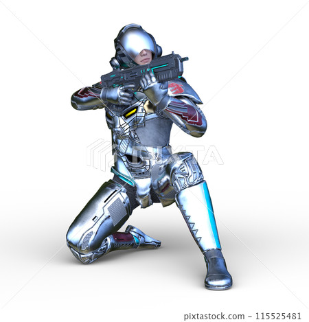 Cyber warrior 115525481