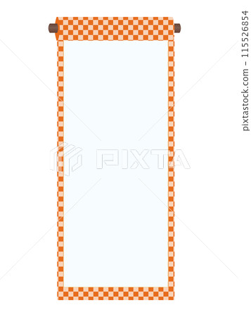 Frames in the style of ancient Japanese scrolls and scrolls 115526854