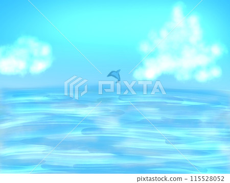 清新的大海 115528052
