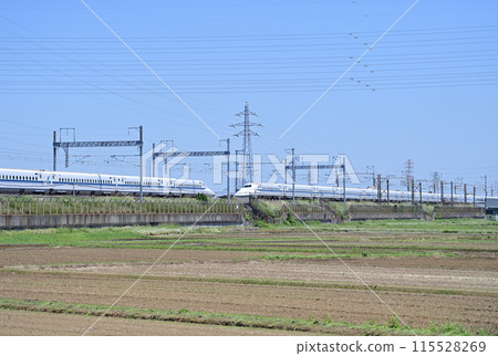 Tokaido Shinkansen Shin-Yokohama-Odawara JR Central N700A Series 1000 Series C Formation (Tokyo) Nozomi Hikari 115528269