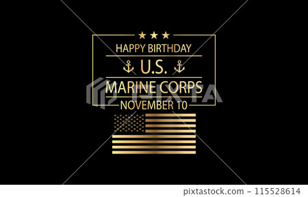 Commemorate the US Marine Corps Birthday with Special Flag Design Commemorate the US Marine Corps Birthday with Special Flag Design 115528614
