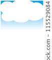 Summer design for posters and flyers background - Blue sky 115529084