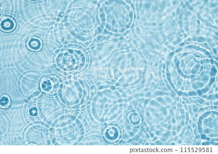 Abstract water, cosmetic background with rings, water surface. Spa concept background. 115529581