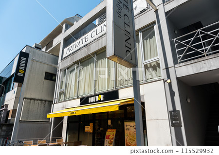 Kichijoji DOUTOR Clear summer sky Musashino City, Tokyo 115529932