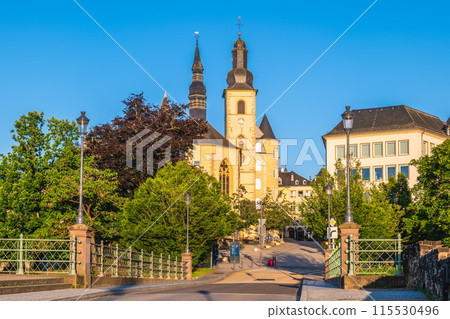 Luxembourg Saint Michaels Church, a Roman Catholic church in Luxembourg City 115530496