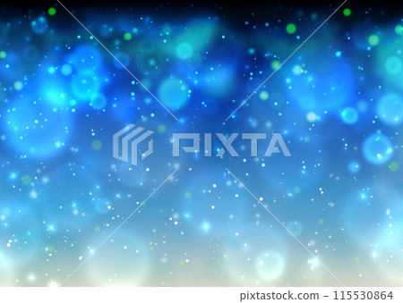 夢幻般的抽象藍色和綠色閃光漸變背景紋理 115530864