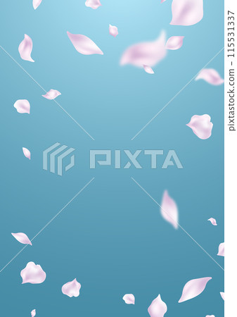 Beautiful flower petals background vector illustration. Beautiful flower petals background vector illustration. 115531337