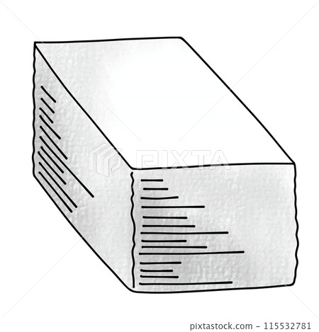 A loose and simple stack of documents in an analog style A loose and simple stack of documents in an analog style 115532781