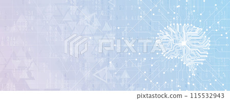 Abstract Artificial intelligence. Cloud computing. Machine learning. Technology web background. Virtual concept futuristic background. Vector art. Abstract Artificial intelligence. Cloud computing. Machine learning. Technology web background. Virtual concept futuristic background. Vector art. 115532943