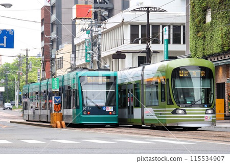 [廣島電鐵]5000型、1000型（幹線：廣島站～猿橋町） 115534907