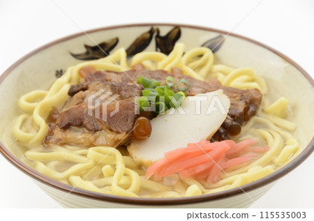 Okinawa soba cartilage soki soba 115535003