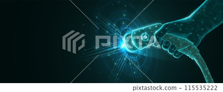 EV charging. Electric car, EV charger, Battery station, Hybrid vehicle, Green energy EV charging. Electric car, EV charger, Battery station, Hybrid vehicle, Green energy 115535222