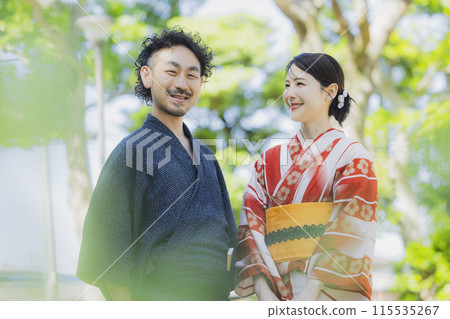 Yukata couple Yukata couple 115535267