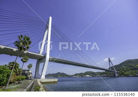 Ikuchi Island, Ikuchi Bridge, Onomichi City, Hiroshima Prefecture Ikuchi Island, Ikuchi Bridge, Onomichi City, Hiroshima Prefecture 115536140