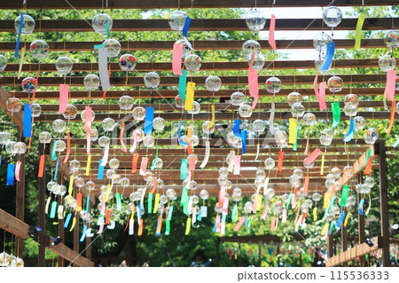 Wind chime decorations at Sekigahara Warland 115536333