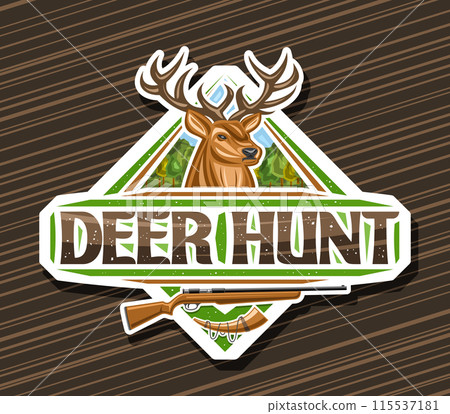 Vector logo for Deer Hunt 115537181