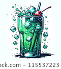 Cold melon soda 115537223