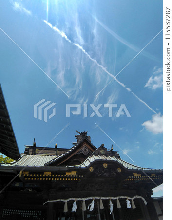 Itakura Raiden Shrine, a power spot in Itakura, Itakura-machi, Oura-gun, Gunma Prefecture 115537287