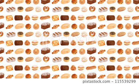 16:9 德國麵包背景素材 115539299