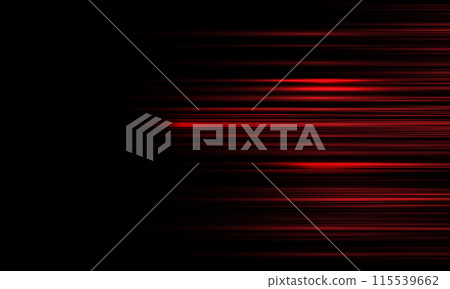 Abstract red fast high speed light movement technology futuristic creative design vector background 115539662