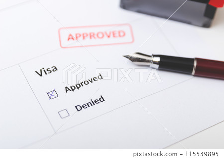 Fountain pen and stamp approved Fountain pen and stamp approved 115539895