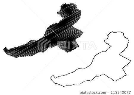 Le Locle District (Switzerland, Swiss Confederation, Canton of Neuchatel) map vector illustration, scribble sketch Bezirk Le Locle map Le Locle District (Switzerland, Swiss Confederation, Canton of Neuchatel) map vector illustration, scribble sketch Bezirk Le Locle map 115540077