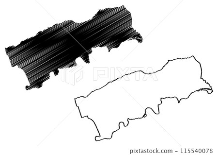 Lebern District (Switzerland, Swiss Confederation, Canton of Solothurn or Soleure) map vector illustration, scribble sketch Bezirk Lebern map Lebern District (Switzerland, Swiss Confederation, Canton of Solothurn or Soleure) map vector illustration, scribble sketch Bezirk Lebern map 115540078