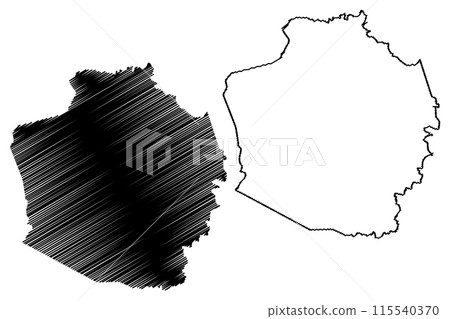 Central Highlands Council (Commonwealth of Australia, Tasmania, lutruwita) map vector illustration, scribble sketch Central Highlands map Central Highlands Council (Commonwealth of Australia, Tasmania, lutruwita) map vector illustration, scribble sketch Central Highlands map 115540370