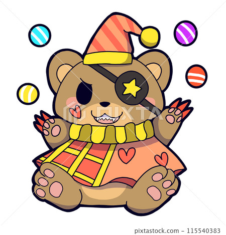 Clown Bear 115540383