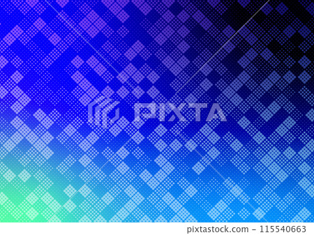 Square pattern technology line blue background Square pattern technology line blue background 115540663