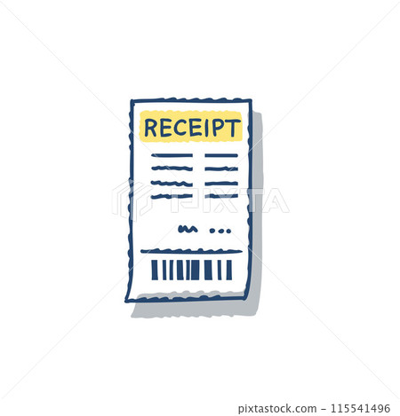Paper receipt 115541496