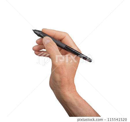 Hand holding stylus pen, signature sign. Business isolated digital graphic using screen. Note device Hand holding stylus pen, signature sign. Business isolated digital graphic using screen. Note device 115541520